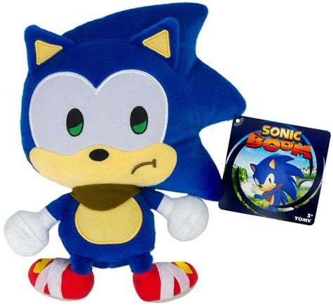 Sonic The Hedgehog Sonic Boom Emoji Sonic 8 Plush Sad TOMY - ToyWiz