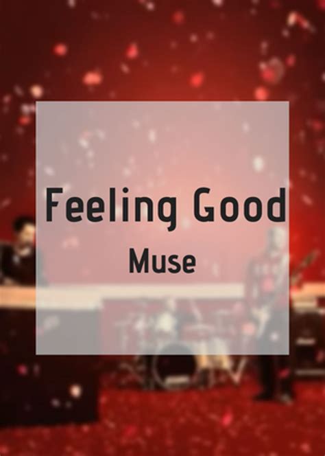 Muse - Feeling Good Sheets by GuestinPiano