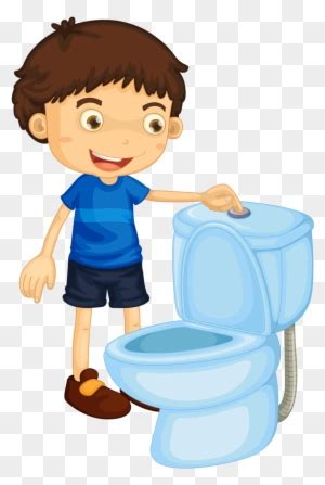 Flush Toilet Clipart - Free Transparent PNG Clipart Images Download