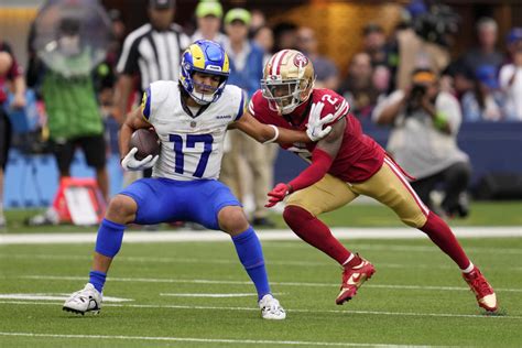 Rams wide receiver Puka Nacua sets NFL single-game rookie record with ...