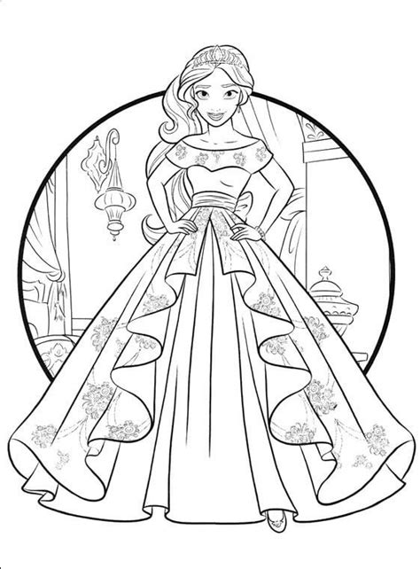 40 Printable Elena Of Avalor Coloring Pages