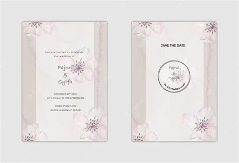 Premium PSD | Wedding invitation save the date thank you rsvp card design template psd