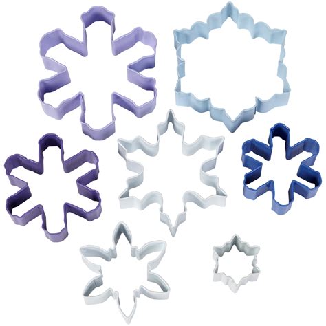 Wilton Snowflake Cookie Cutter Set, 7-Piece - Walmart.com