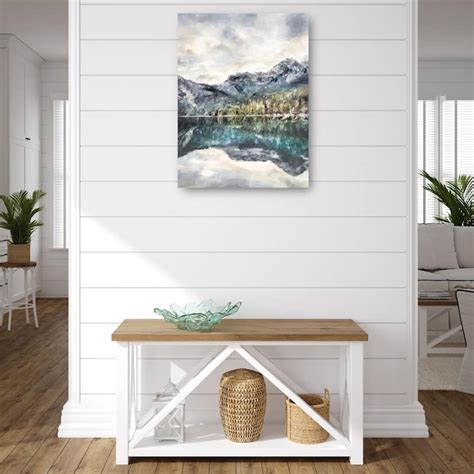 Lake Reflections By Studio Arts Canvas Art Print - Bed Bath & Beyond ...