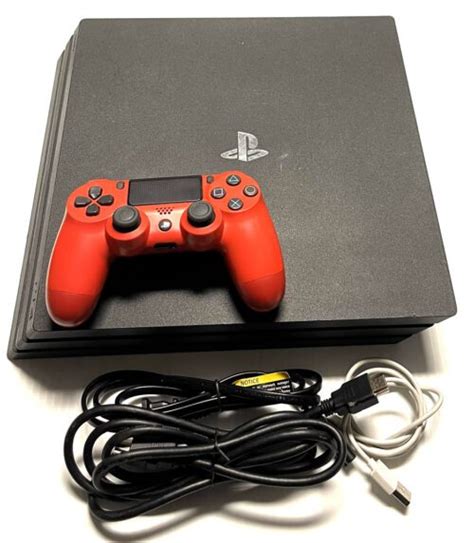 Buy Sony PlayStation 4 Pro 1TB Video Game Console (CUH-7215B) with One Controller (USED Video ...