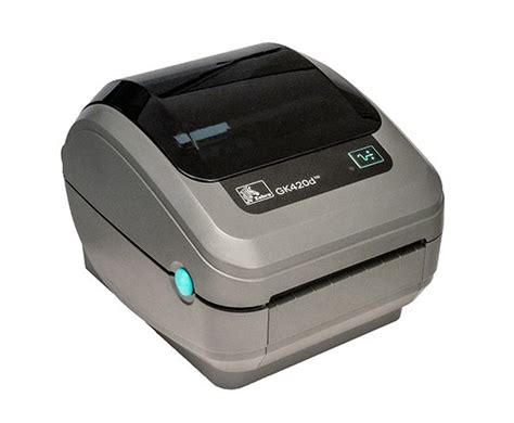 Zebra GK-420D Thermal Label Printer GK420D + Driver & Manual