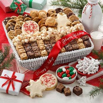 Christmas Gift Baskets - Mrs. Fields Deluxe Cookie Gift Basket