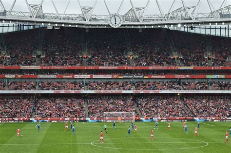 View of The Clock End, Emirates Stadium | Arsenal playing ag… | Flickr