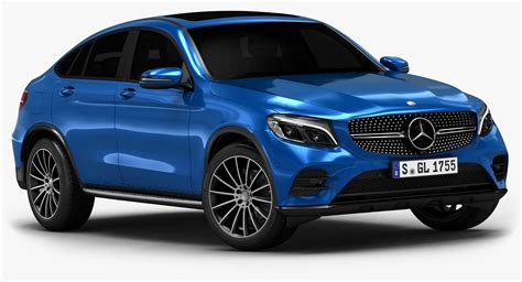 3d model 2017 mercedes-benz glc coupe