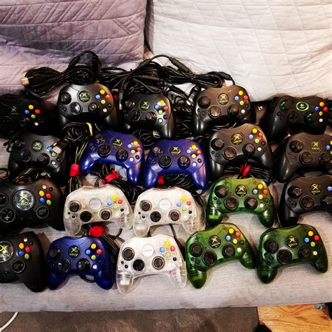 My Original Xbox Controller Collection. : r/gamecollecting