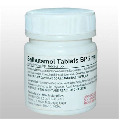 Salbutamol Tablets 2 Mg at Best Price in Mumbai | Cariesco Exports