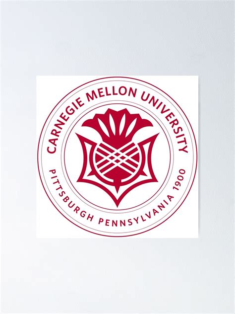 "Carnegie Mellon University Logo" Poster by Stratoguayota | Redbubble