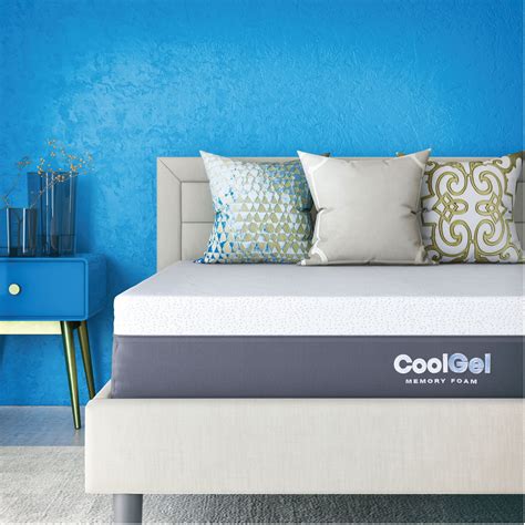 Classic Brands Cool Gel 12″ Gel Memory Foam Mattress, Queen – eX-tremes