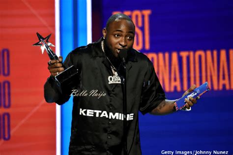 BREAKING: Davido Is Best International Act At The BET Awards! - BizWatchNigeria.Ng