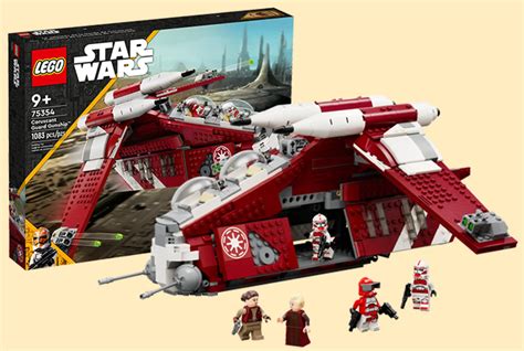 LEGO Star Wars Coruscant Guard Gunship Revealed, Available September ...