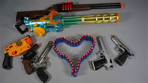 M134 Mini Gatling Nerf Toy Gun-Double Barrel Hunt Shotgun-Airsoft Gun ...