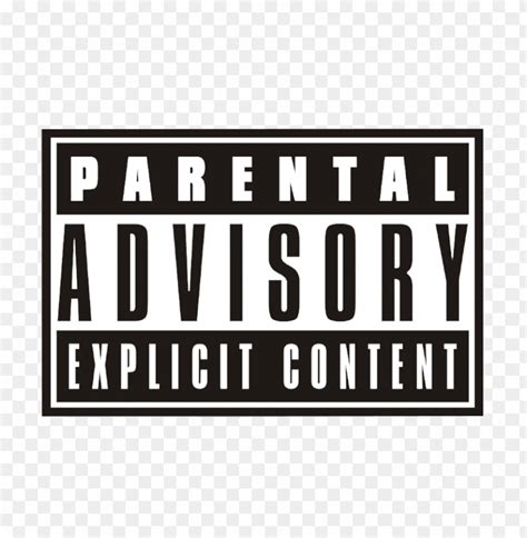 Free download | HD PNG parental advisory png white PNG transparent with ...