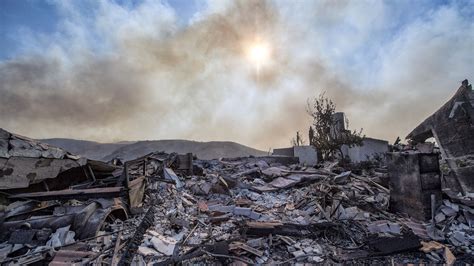 California wildfires: Death toll sets record as Santa Ana winds continue