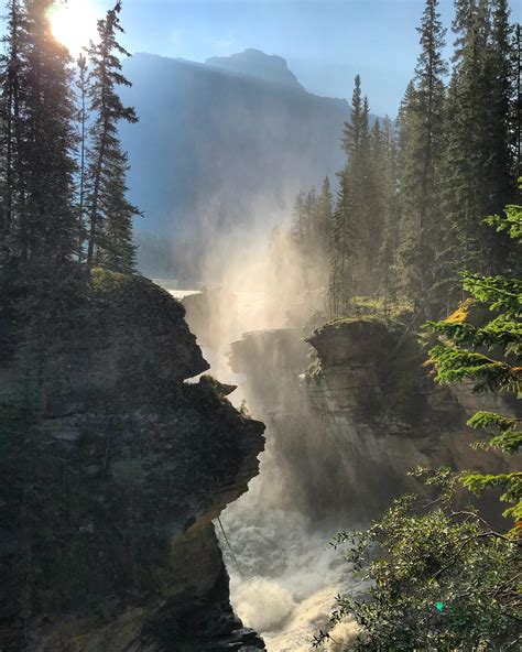 Athabasca Falls, Jasper National Park, Canada [3780x3024] [OC] : r ...