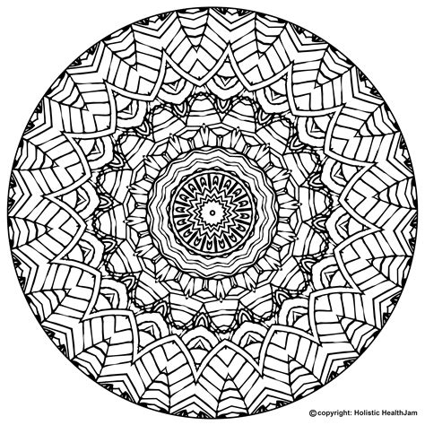 Free Printable Mandala Coloring Book Pages for Adults and Kids