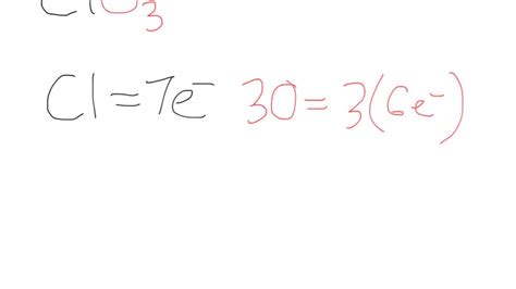 Lewis dot structure for chlorate - YouTube