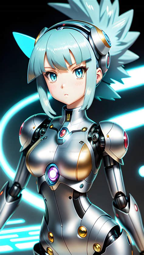 Anime girl with robot body 4 by VeesyrsFantasy-AI on DeviantArt