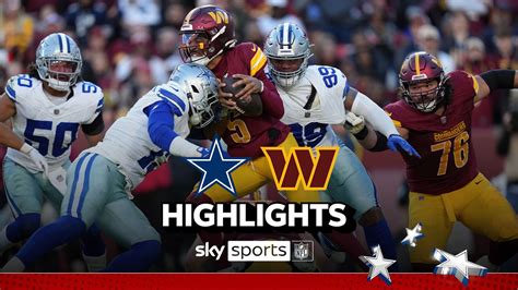 Dallas Cowboys at Washington Commanders 2024 | Week 12 NFL highlights | NFL News | Sky Sports