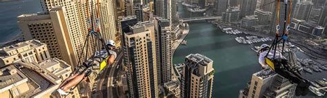 XLine Dubai Marina Tickets | Longest Urban Zipline | Best Price