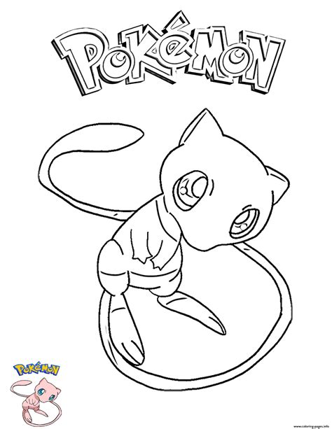 Pokemon Free Printable Coloring Pages