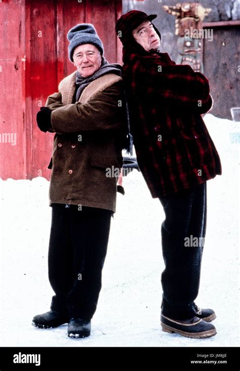 jack lemmon, walter matthau, grumpy old men, 1993 Stock Photo - Alamy