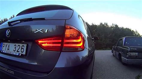 2013 BMW X1 xDrive 18d: Rear lights - CARTESTR.com - YouTube