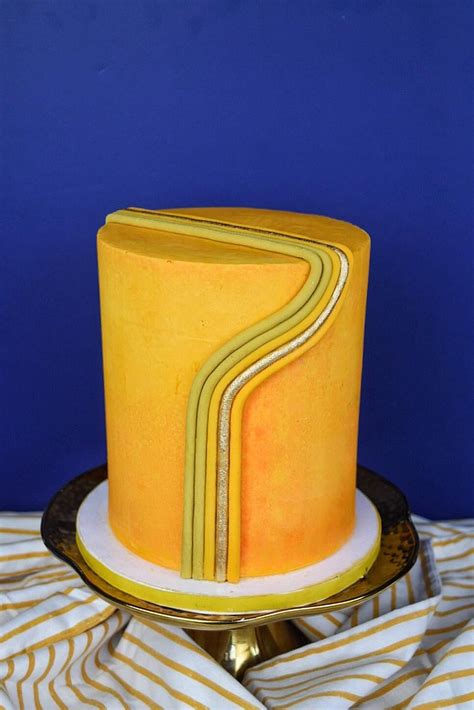 And with this yellow cake, I’ve finished my cake design exploration of ...