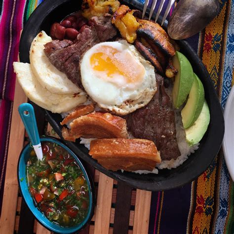 Made some bandeja paisa. Classic Colombian comfort food from the Andes ...