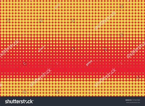 Comic Pattern Halftone Background Yellow Red Stock Vector (Royalty Free ...