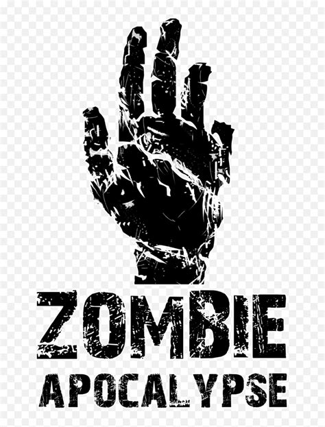 Zombie Clipart Logo - Zombie Apocalypse Logo Png,Zombie Hands Png - free transparent png images ...