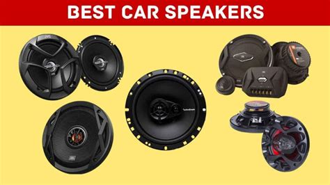 Best Car Speakers - Expert Recommendations By Home Care King