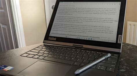 Lenovo ThinkBook Plus (Gen 4) review: A clever twisting hinge reveals a color E-Ink screen that ...