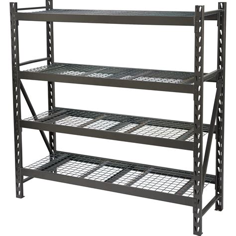 Strongway Steel Shelving — 72in.W x 24in.D x 72in.H, 4 Shelves | Northern Tool + Equipment