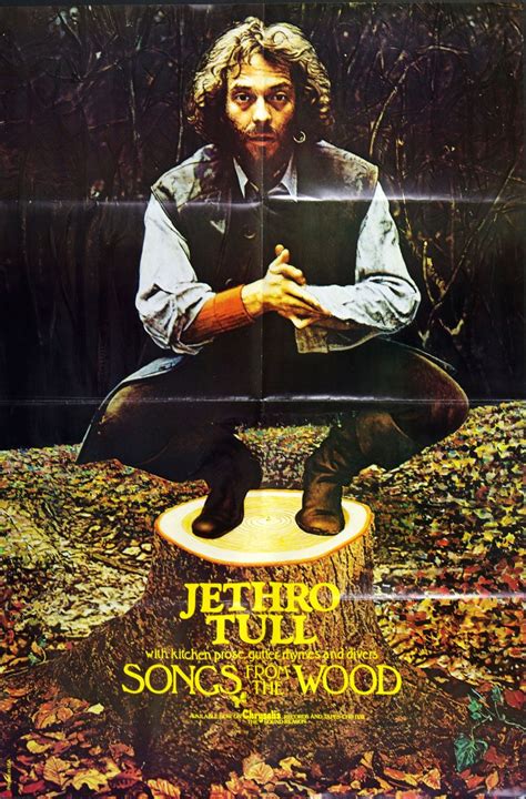 Jethro Tull Poster Songs From The Wood 1977 Album Promo 23 x 35 | Jethro tull, Jethro, Music ...