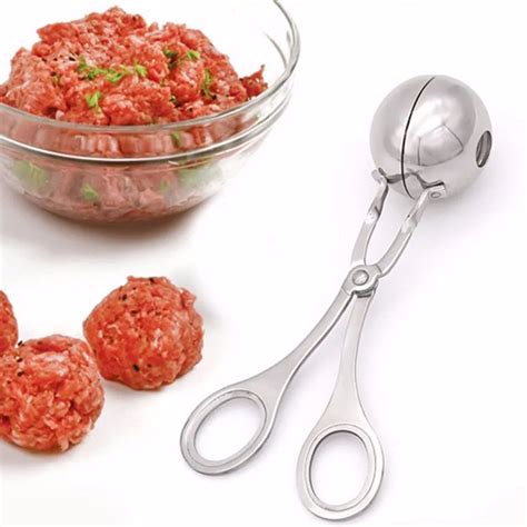 Convenient Meatball Maker Stainless Steel Stuffed Meatball Maker Machine DIY Fish Meat Ball ...