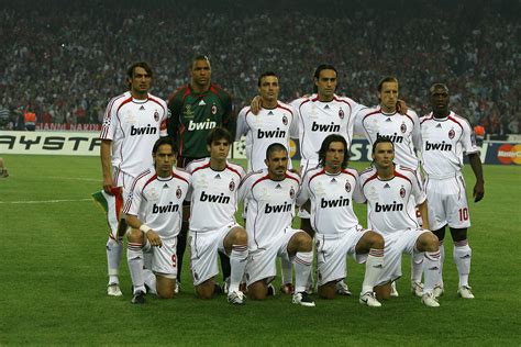 Ac Milan 2007 - AC Milan Home fotbollströja 2006 - 2007. Sponsored by ...