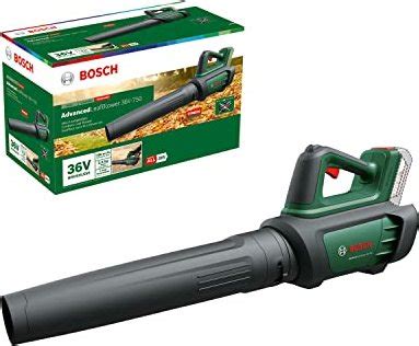 Bosch advanced LeafBlower 36V-750 rechargeable battery-leaf blower solo ...