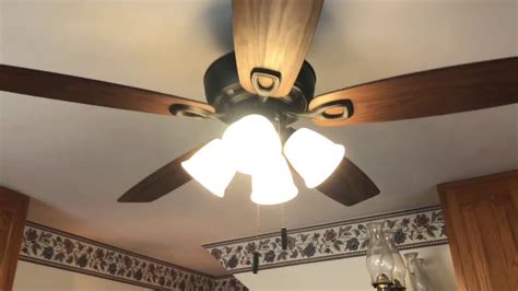 Harbor Breeze Ceiling Fan Install - YouTube