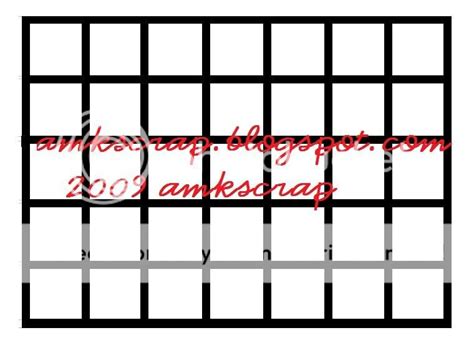 Crafting Creations by Amanda!: Calendar Grids!