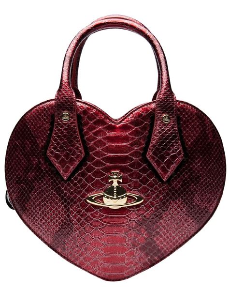 Vivienne Westwood Heart Tote | Heart shaped bag, Best designer bags, Bags