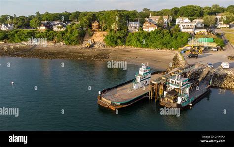 Casco Bay Ferry, Peak's Island, Portland, ME, USA Stock Photo - Alamy