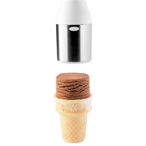 Cuisipro Scoop And Stack White Ice Cream Scoop Cylinder Shape Ice Cream, 1 ea - Smith’s Food and ...