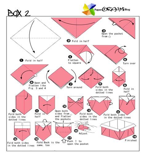 Traditional Origami: How To make Boxes Origami | Paper Origami Guide