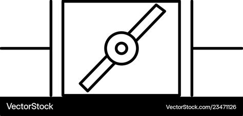 HVAC Damper Symbol