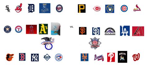 American League vs. National League (enhanced) by MadnessMont on DeviantArt